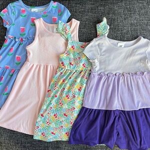 4 Members Mark Knit Dresses Size 3T